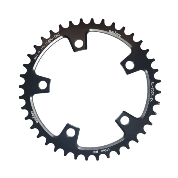 Plato Bicicleta De Ruta 40 Dientes BCD 110, 5 Agujeros