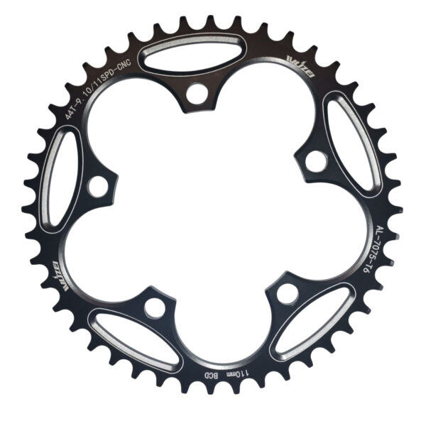Plato Bicicleta De Ruta 44 Dientes BCD 110, 5 Agujeros