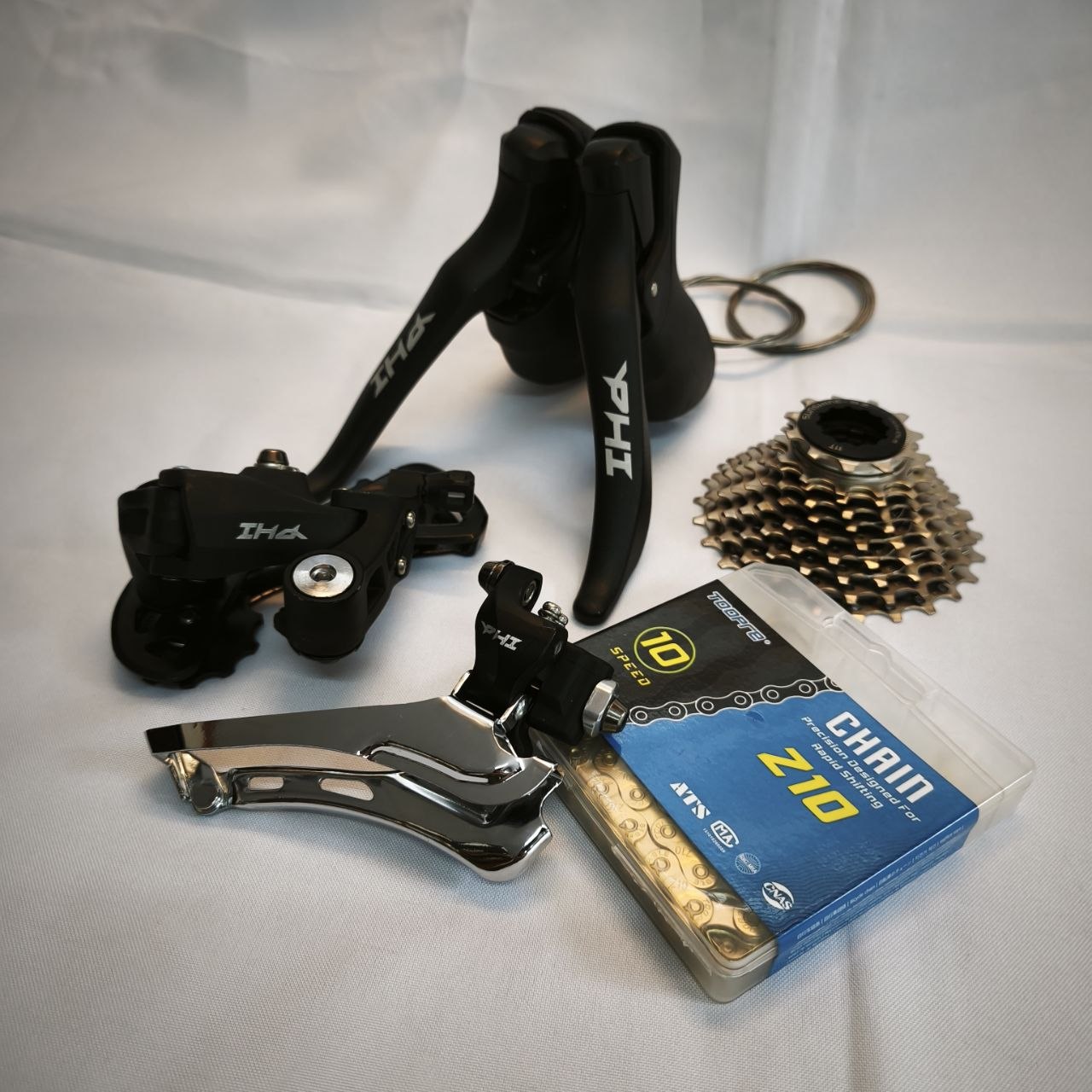 Grupo De Cambios SENSAH PHI 2*10 Kit de transmision completo